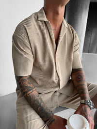 Camisa Oversize de Pana - Sambuco