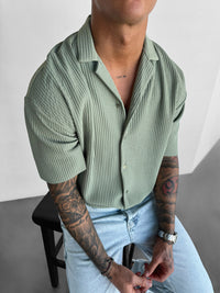 Camisa Oversize de Pana - Sambuco