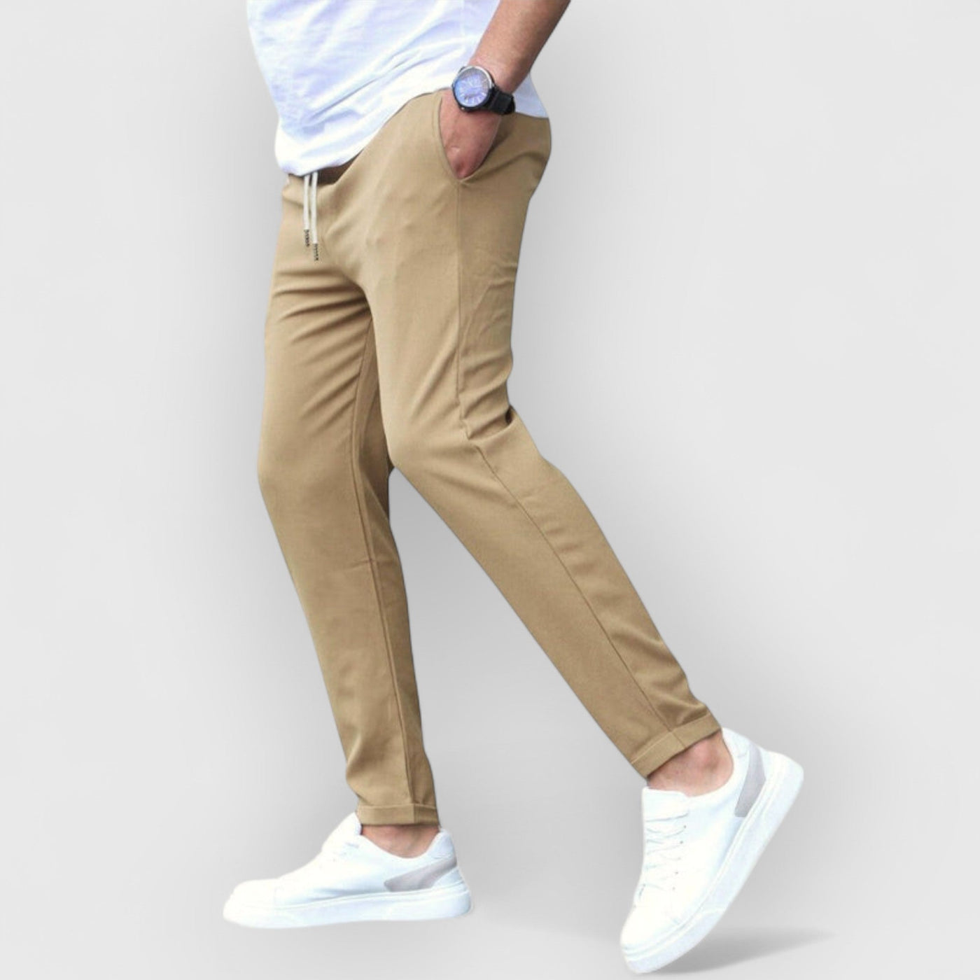 MIRAVO | Pantalones de hombre elásticos modernos