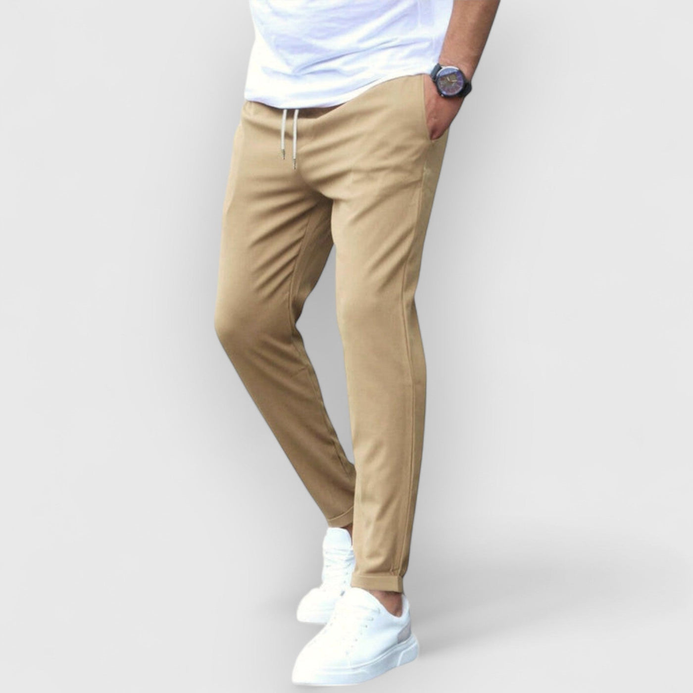 MIRAVO | Pantalones de hombre elásticos modernos