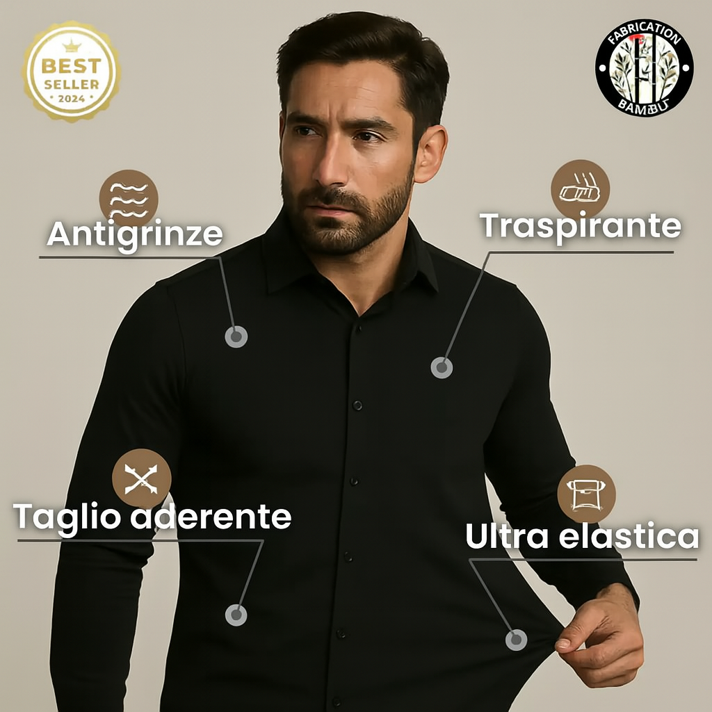 Camisa Antifallimentare de Corte Slim