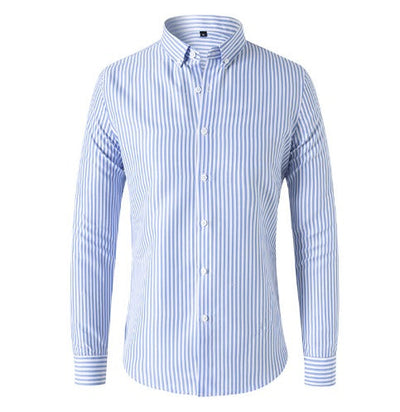 MIRAVO | Camisa a rayas para hombre – Elegante y Seguro de Sí Mismo