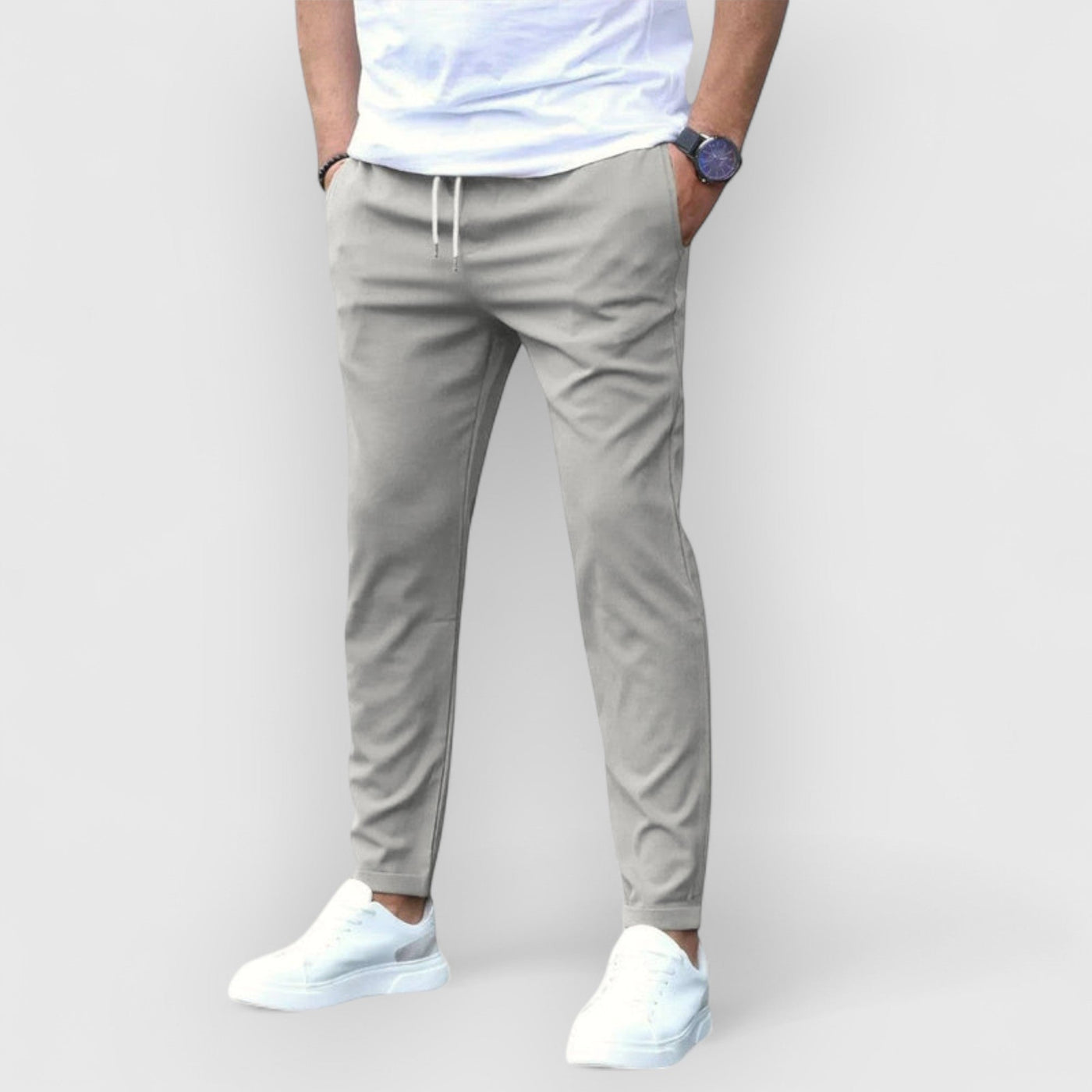 MIRAVO | Pantalones de hombre elásticos modernos