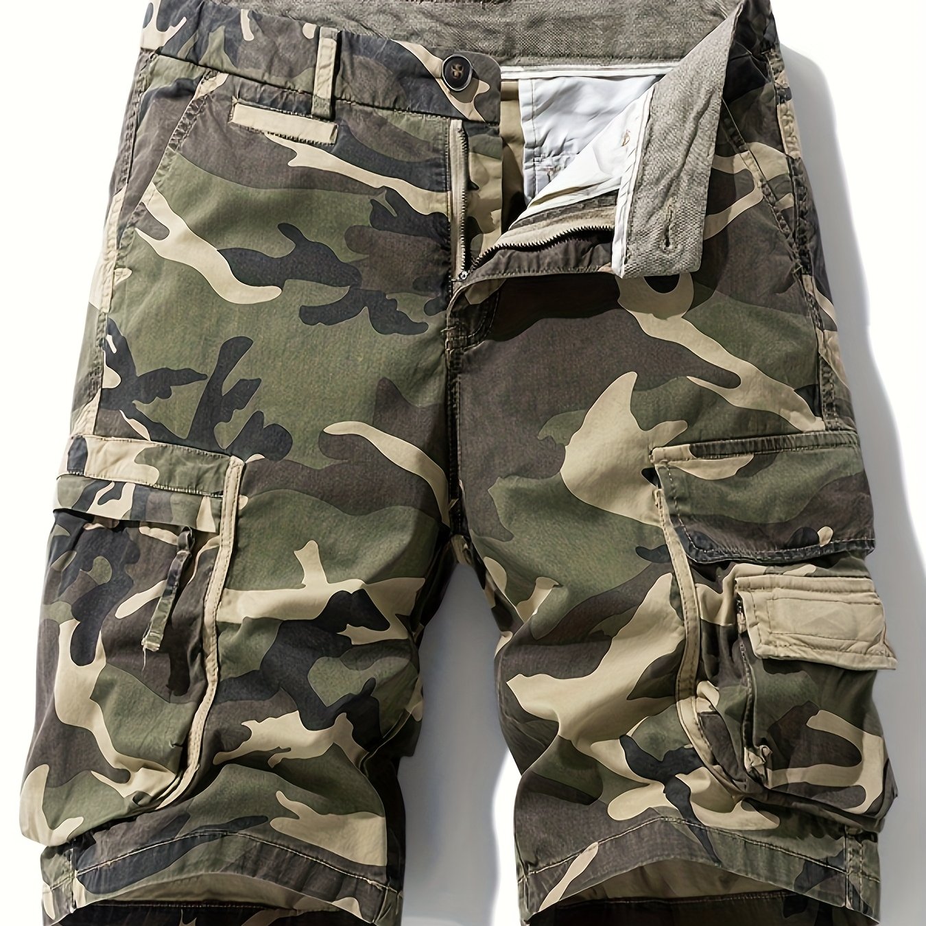 Lorano™ | Bermuda Cargo de Exterior Estilo Militar