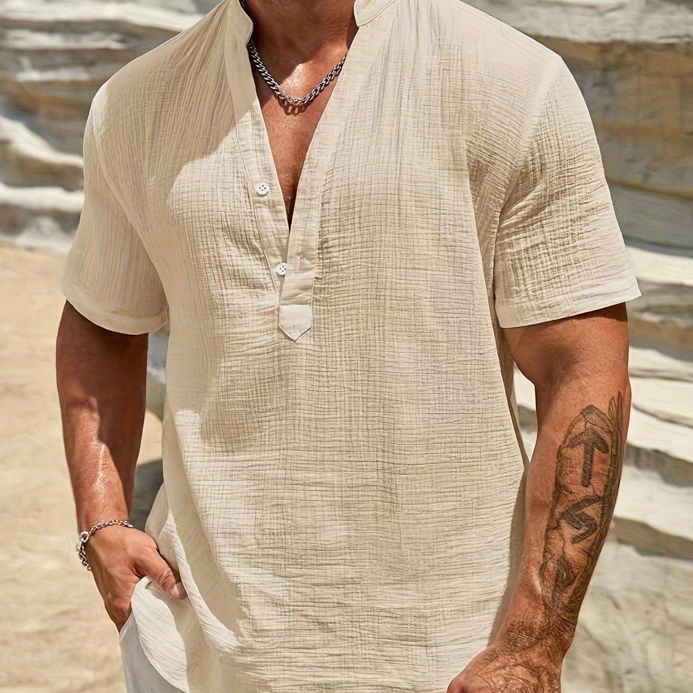 Théo™ | Camisa de Hombre Clásica de Algodón Puro