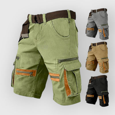 Kangoo Pantalones Cargo para Hombre con Múltiples Bolsillos