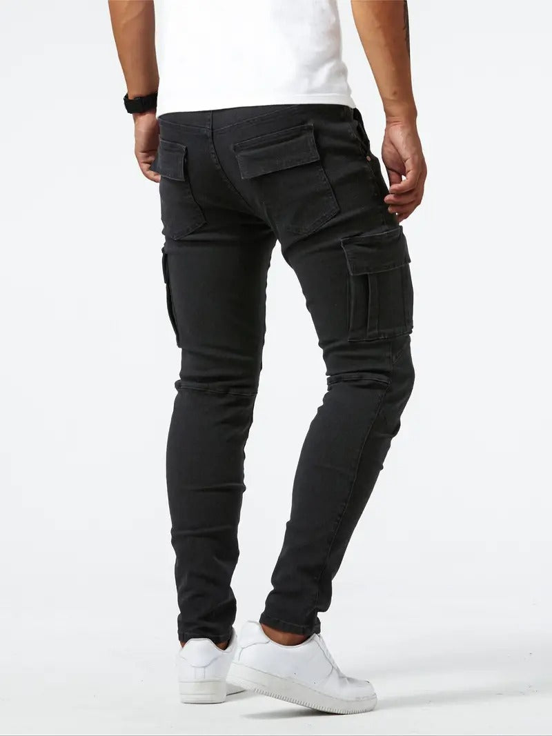 Stephen - Jeans Cargo Elasticados