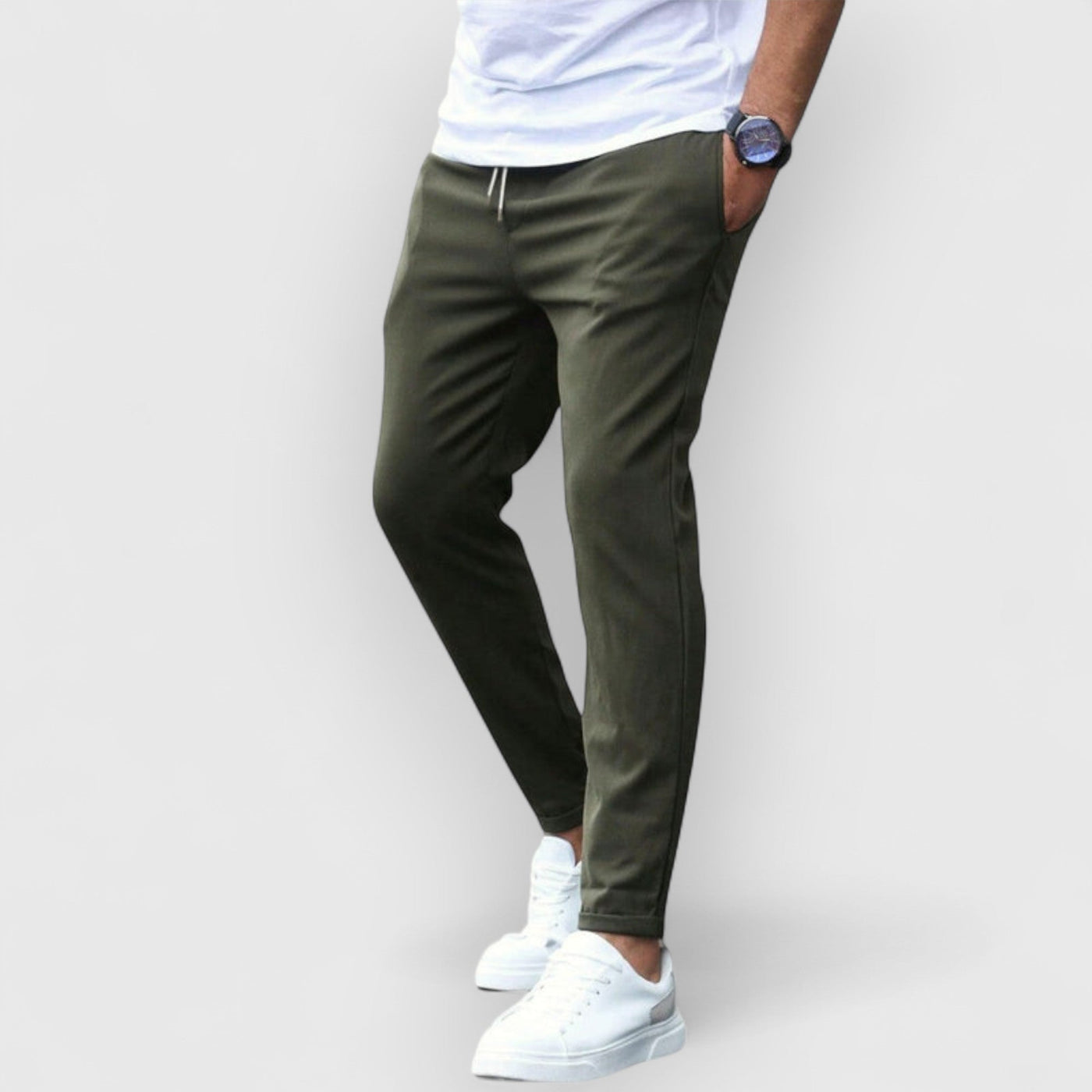 MIRAVO | Pantalones de hombre elásticos modernos