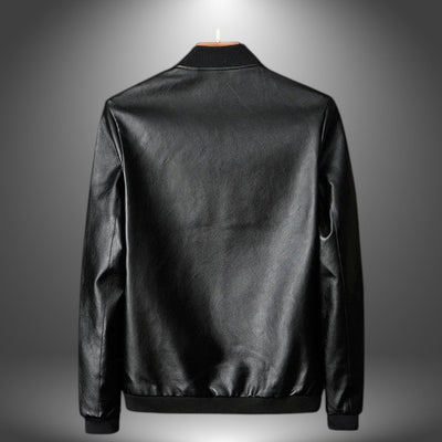 Manuel | Chaqueta de Cuero Artesanal de Verano para Hombre