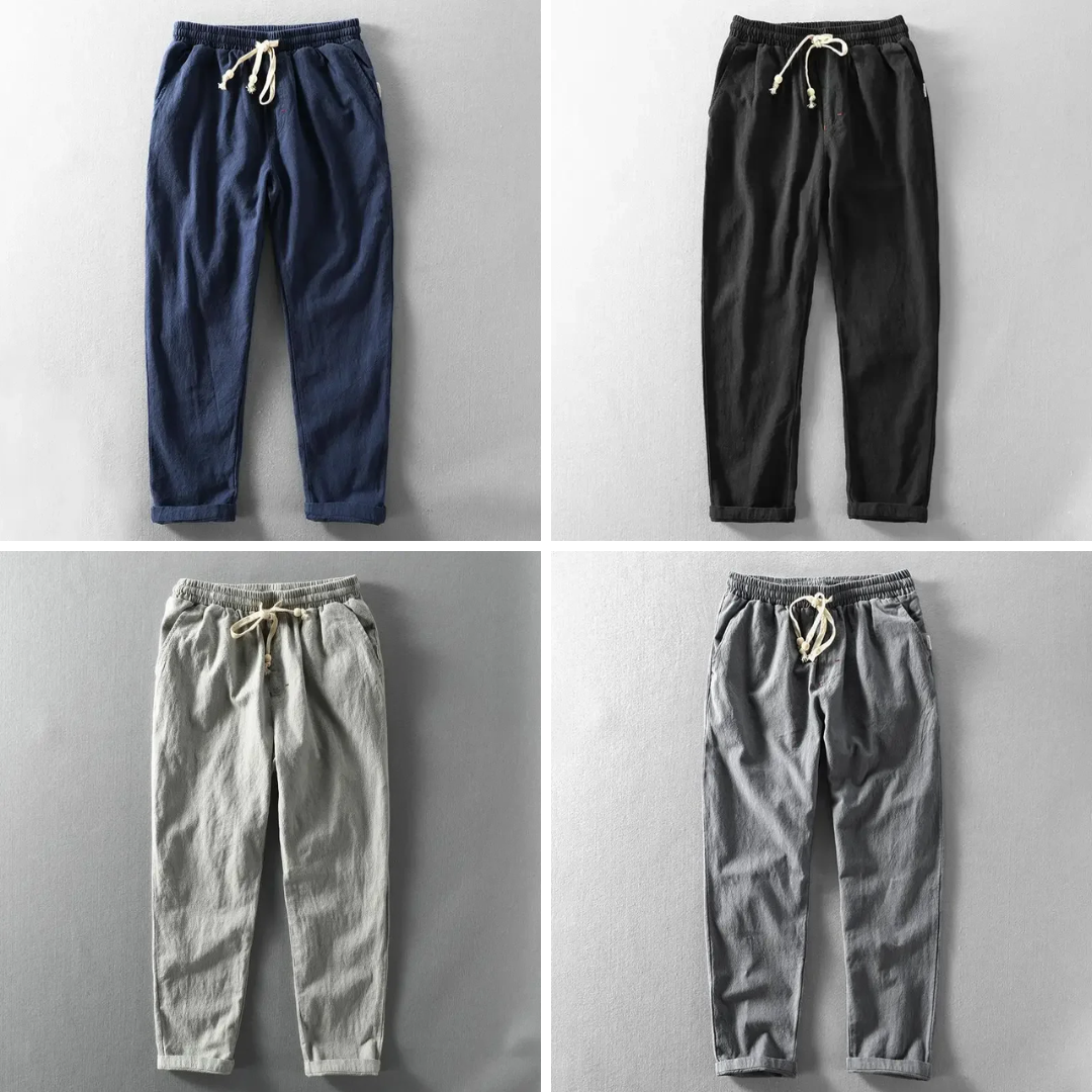 Massimo – Pantalones de Lino
