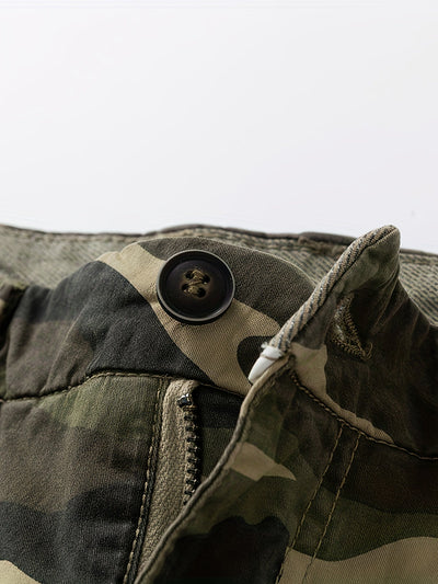 Lorano™ | Bermuda Cargo de Exterior Estilo Militar