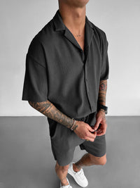 Camisa Oversize de Pana - Sambuco