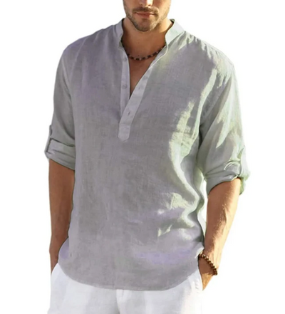 Camisa de Hombre de Verano Henley | Avelin™
