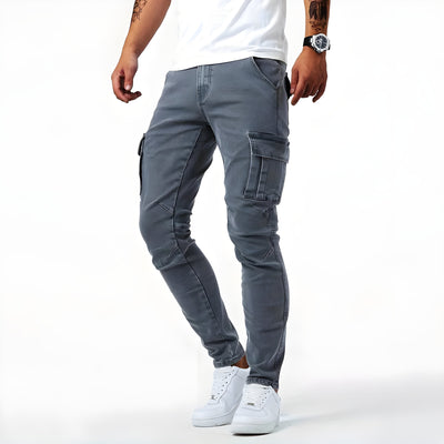 Stephen - Jeans Cargo Elasticados