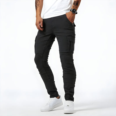 Stephen - Jeans Cargo Elasticados
