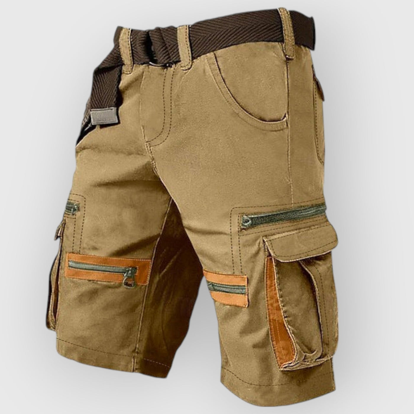 Kangoo Pantalones Cargo para Hombre con Múltiples Bolsillos