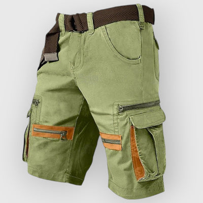Kangoo Pantalones Cargo para Hombre con Múltiples Bolsillos