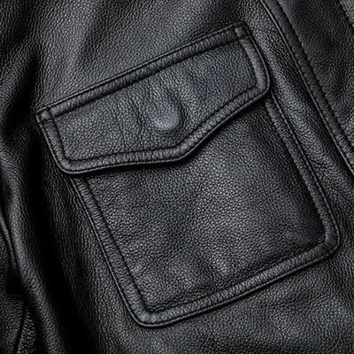 Rufex – Chaqueta de Cuero Verdadero