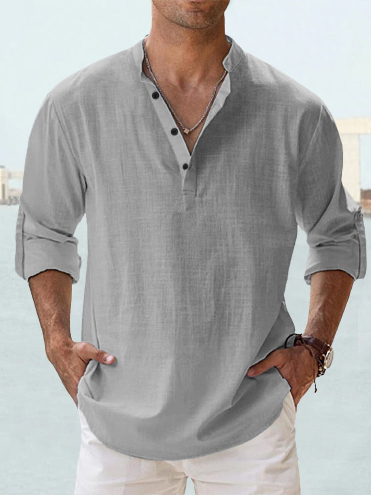 Lenoir™ | Camisa de lino transpirable