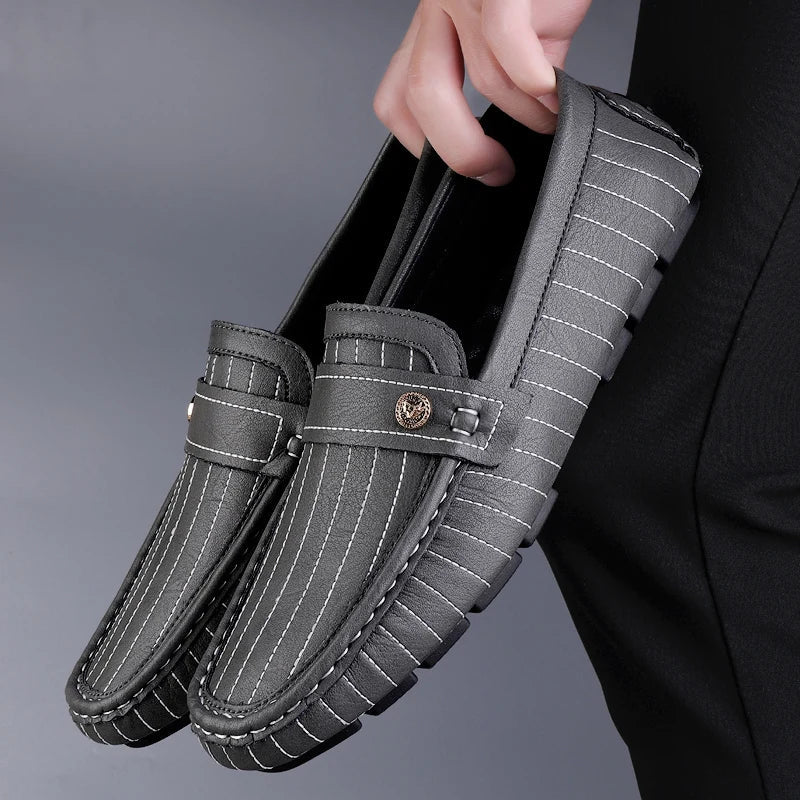 Milanese | Mocasines Driver a Rayas