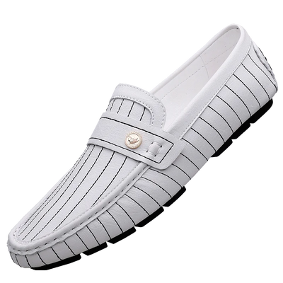Milanese | Mocasines Driver a Rayas