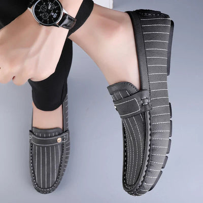 Milanese | Mocasines Driver a Rayas