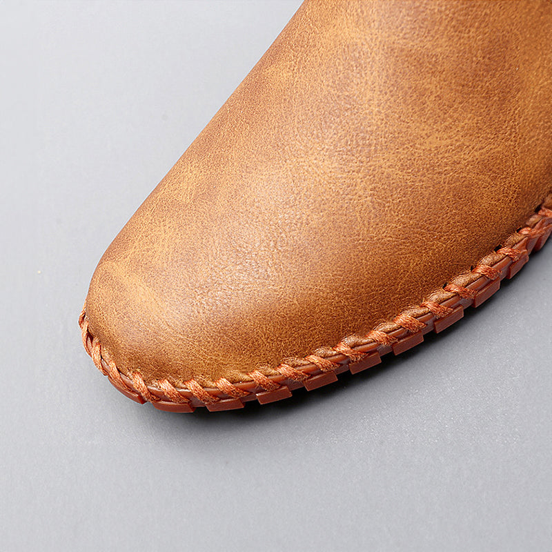 Szczepan™ | Mocasines de Cuero Santorini