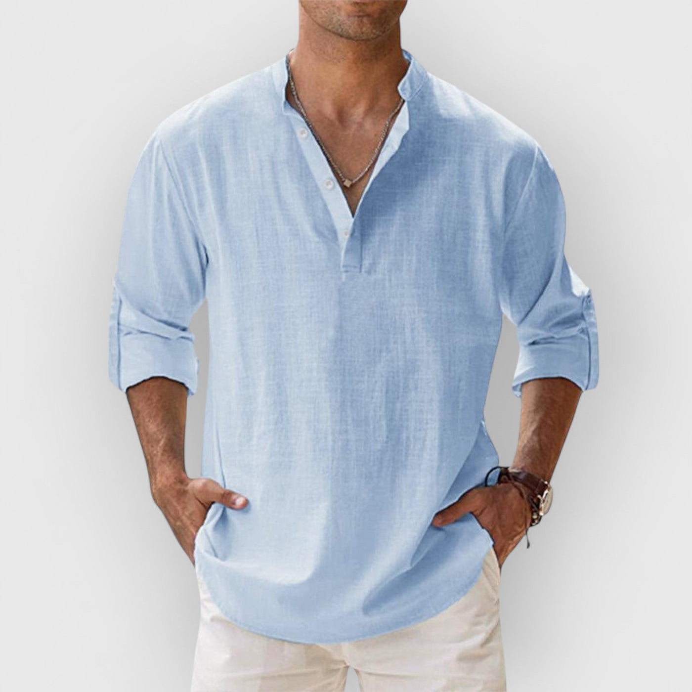 Lenoir™ | Camisa de lino transpirable
