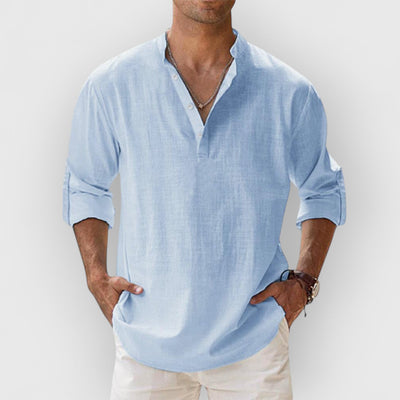 Lenoir™ | Camisa de lino transpirable