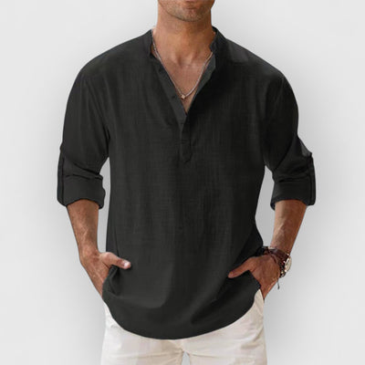 Lenoir™ | Camisa de lino transpirable