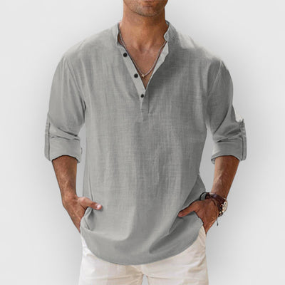 Lenoir™ | Camisa de lino transpirable