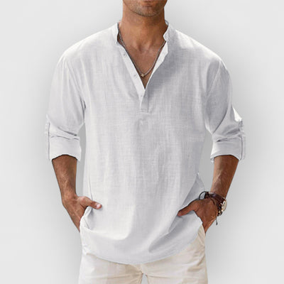 Lenoir™ | Camisa de lino transpirable