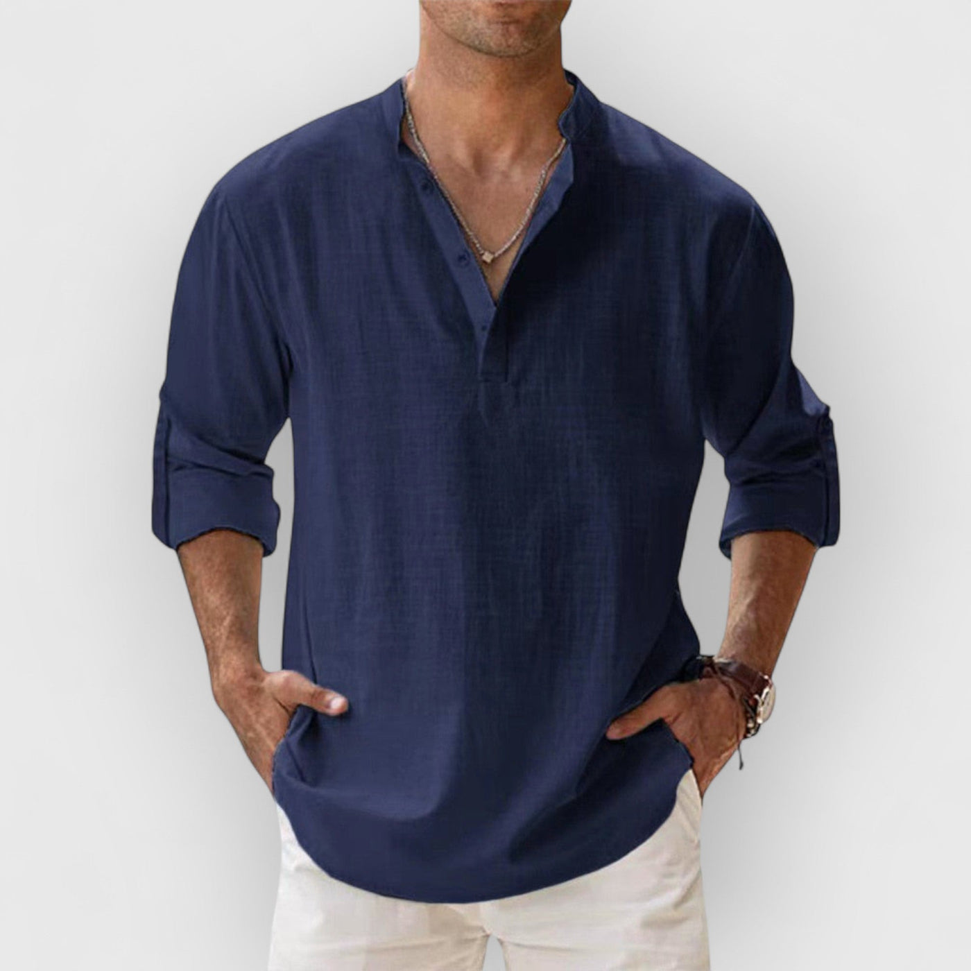Lenoir™ | Camisa de lino transpirable