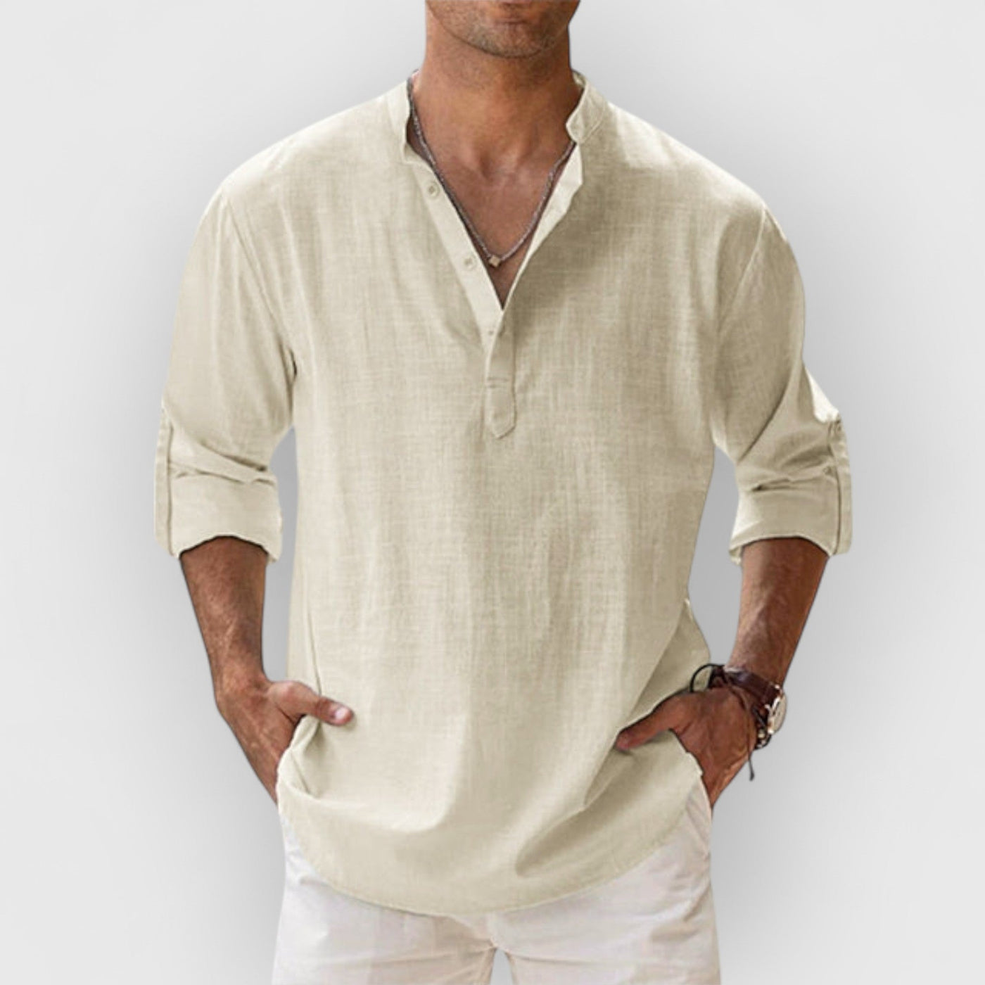Lenoir™ | Camisa de lino transpirable