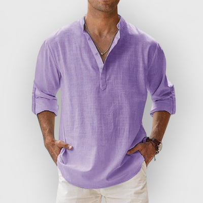 Lenoir™ | Camisa de lino transpirable