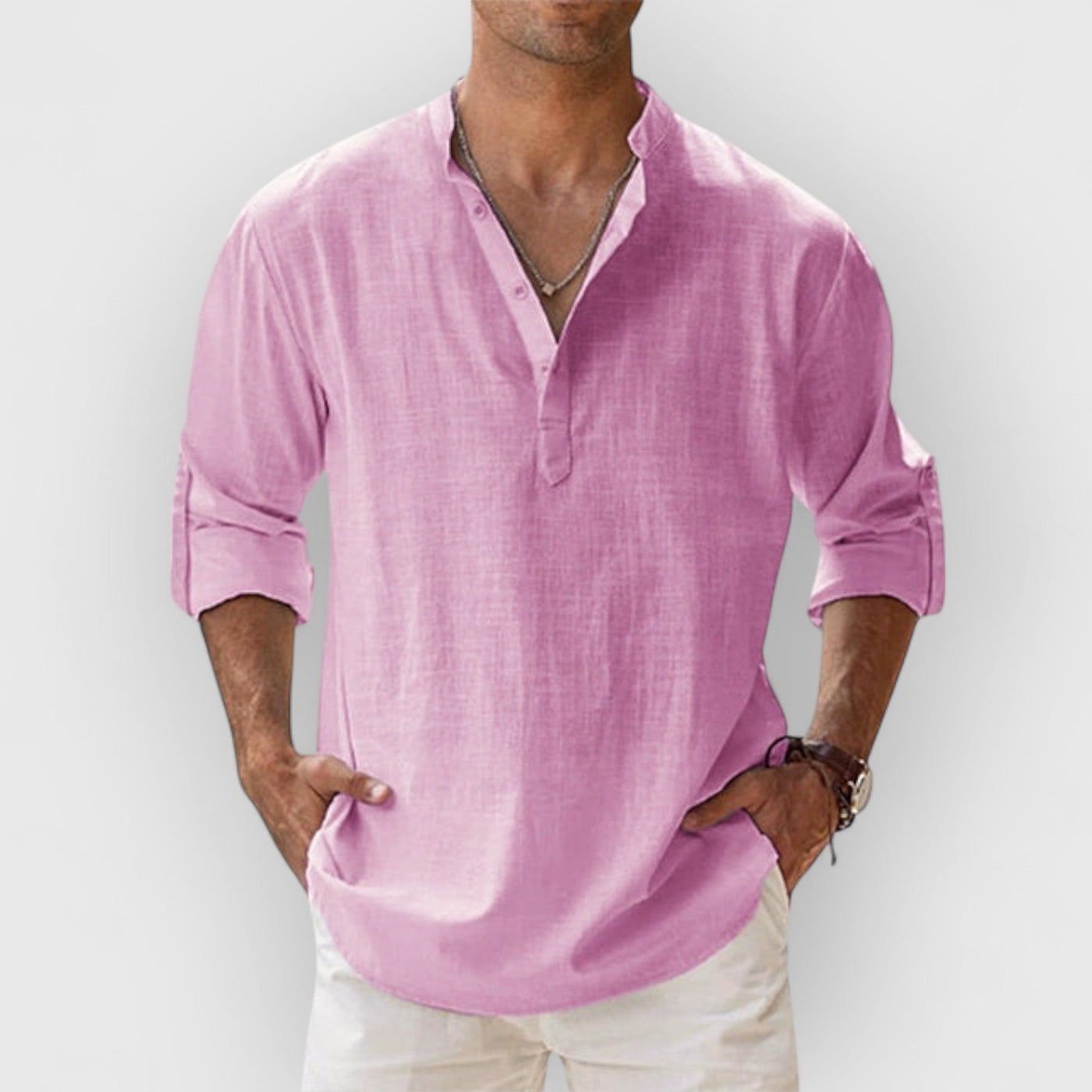 Lenoir™ | Camisa de lino transpirable