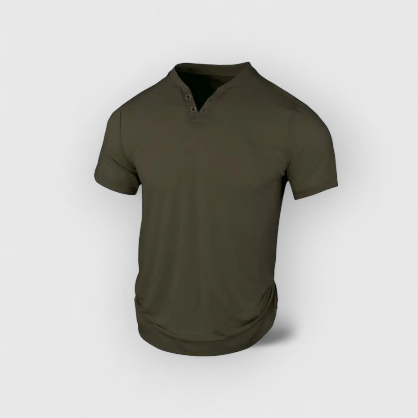 Eligio - Camiseta de Punto con Botones