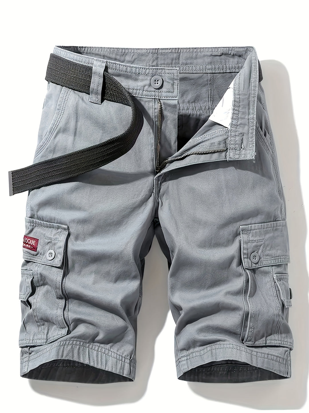 Pantalones Cargo para Hombre | Diseño Clásico | Multi-Bolsillos | Cintura Ajustable | Algodón para el Verano al Aire Libre