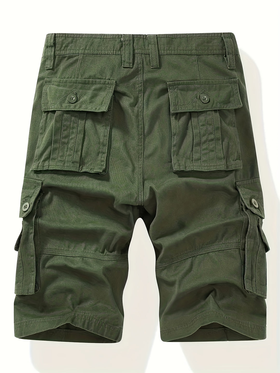Pantalones Cargo para Hombre | Diseño Clásico | Multi-Bolsillos | Cintura Ajustable | Algodón para el Verano al Aire Libre